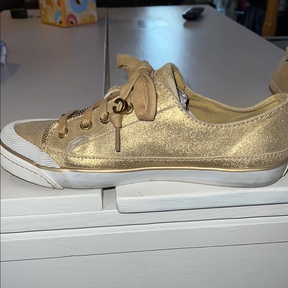 Coach Gold Women's Sneakers - Picture 5 of 12